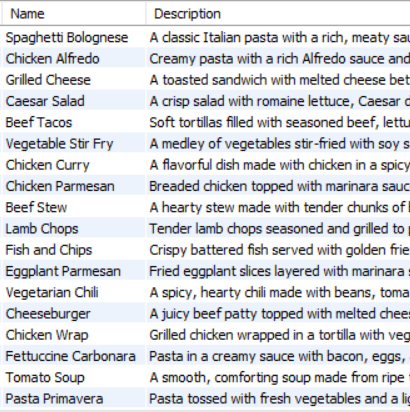 Recipe Management System